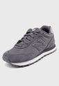 Tenis Lifestyle Gris-Blanco-Plateado New Balance 515 de New Balance