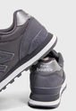 Tenis Lifestyle Gris-Blanco-Plateado New Balance 515 de New Balance