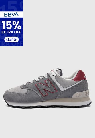 Tenis new balance 574 Gris New Balance