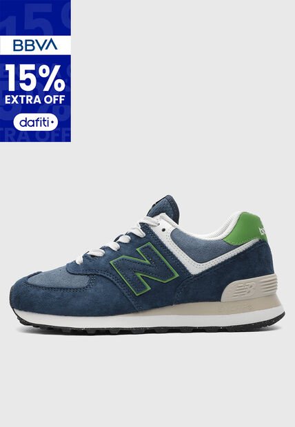 Tenis new balance 574 Azul