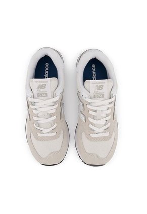 Tenis Marca New Balance 574 Mujer Beige Deportivo Original