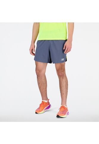 Pantaloneta New Balance Original Impact Run Gris Para Hombre New Balance