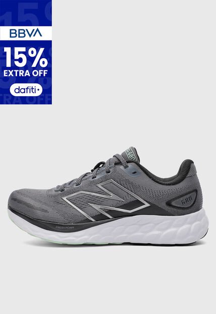 Tenis new balance 680 Gris