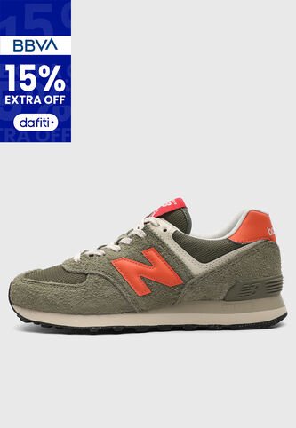 Tenis new balance 574 Verde New Balance