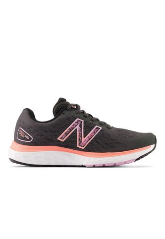 Tenis New Balance 680 Mujer-Negro/Rosa New Balance