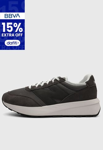 Tenis new balance 370 Gris Oscuro New Balance