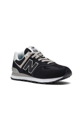 Tenis New Balance 574 Mujer-Negro/Gris