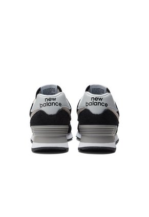 Tenis New Balance 574 Mujer-Negro/Gris
