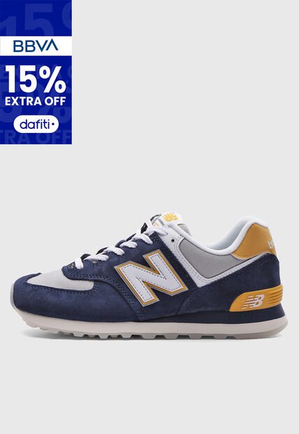 Tenis new balance 574 Azul
