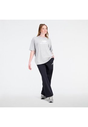 Pantalon Casual New Balance Original Essentials Negro Mujer