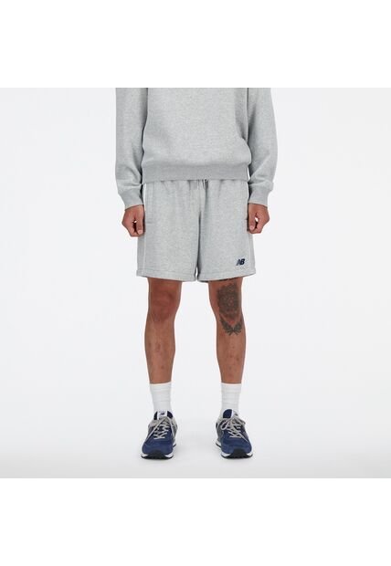 Pantaloneta Marca New Balance Original Athletics Gris Hombre