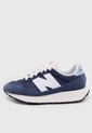 Tenis Lifestyle Azul Navy-Marfil-Negro New Balance 237 de New Balance