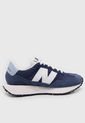 Tenis Lifestyle Azul Navy-Marfil-Negro New Balance 237 de New Balance