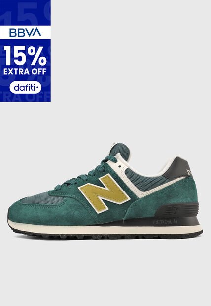 Tenis new balance 574 Verde