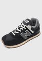 Tenis new balance 574 Negro de New Balance