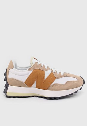 Tenis Lifestyle Beige-Blanco-Café New Balance 327
