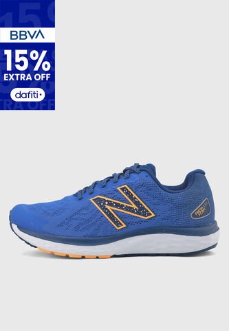 Tenis new balance Fresh Foam 680 v7 Azul New Balance