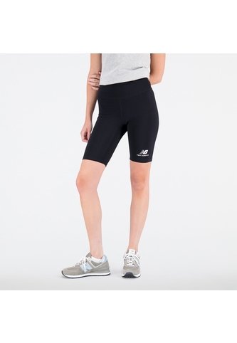 Pantaloneta New Balance Original Essentials Negro Para Mujer New Balance