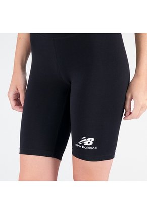 Pantaloneta New Balance Original Essentials Negro Para Mujer