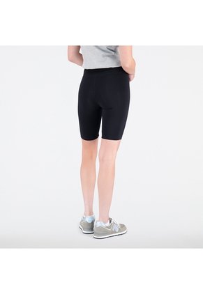 Pantaloneta New Balance Original Essentials Negro Para Mujer