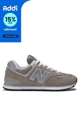 Tenis New Balance Ml574e Para Hombre-Gris Claro New Balance
