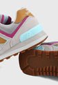 Tenis Lifestyle Gris-Amarillo-Fucsia New Balance 574 de New Balance