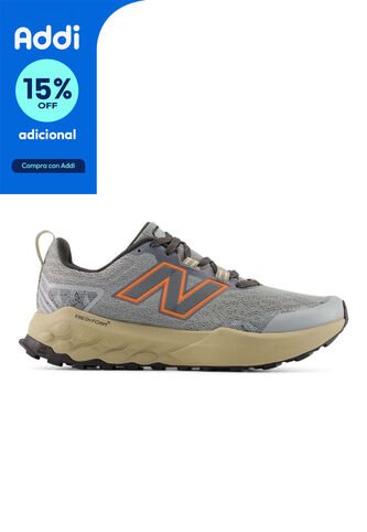 Tenis New Balance Garoé Hombre-Gris/Café New Balance