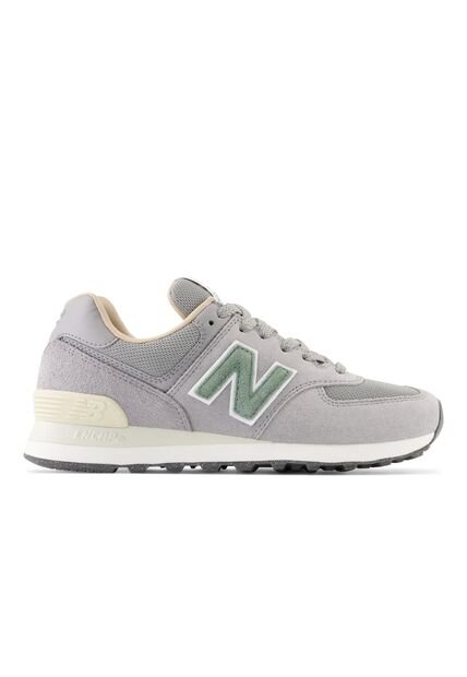 Tenis Deportivos New Balance Original 574 Gris Para Mujer