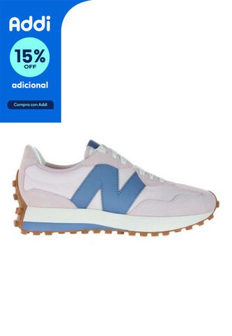Tenis New Balance 327 Mujer-Rosa/Azul New Balance
