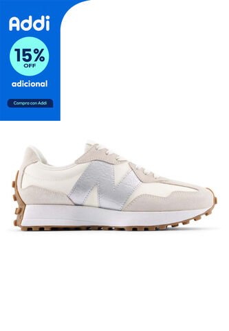Tenis New Balance 327 Mujer-Beige New Balance