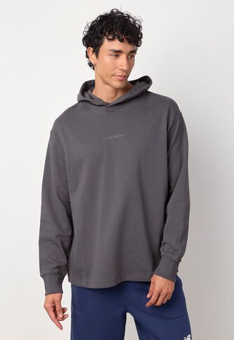 Hoodie new balance Athletics French Terry Gris New Balance