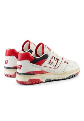 Tenis New Balance 550-Blanco/Rojo