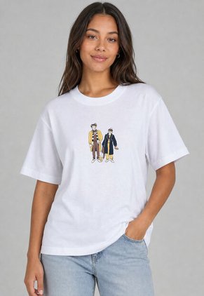 Camiseta new balance Athletics Never Age Blanco