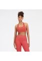 Top New Balance Original Fuel Bra DRYx Naranja Para Mujer de New Balance