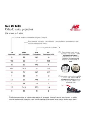 Tenis Deportivos New Balance Original PS 574 Gris Ninos