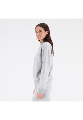 Chaqueta New Balance Originals Essentials Stacked Gris Mujer
