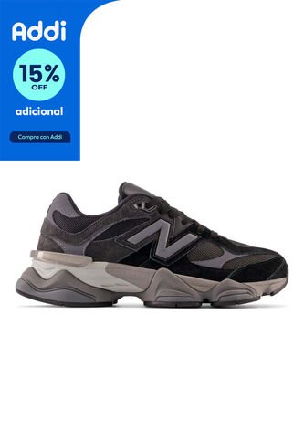 Tenis New Balance 9060 Hombre-Negro/Gris New Balance