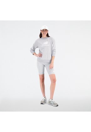 Chaqueta New Balance Originals Essentials Stacked Gris Mujer