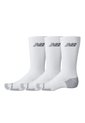 Medias Deportivas New Balance Original Crew 3P Blanco Unisex de New Balance