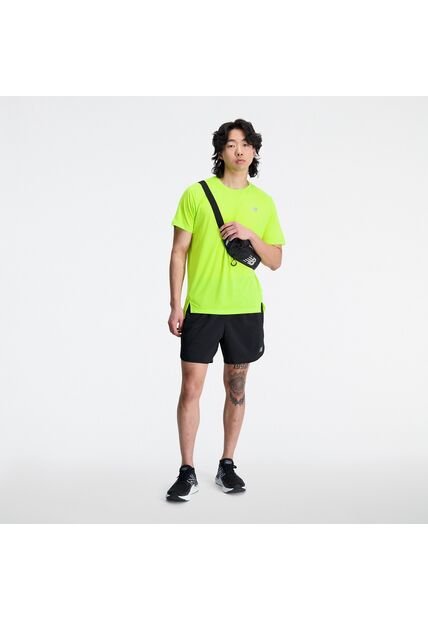 Camisa Deportiva New Balance Accelerate Verde Para Hombre