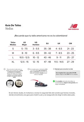 Media Deportiva New Balance Original Pro Run 1P Verde Unisex