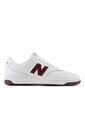 Tenis New Balance Bb80-Blanco/Rojo de New Balance
