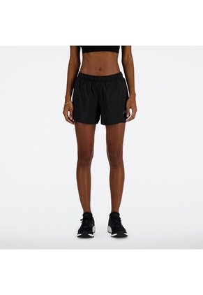Pantaloneta New Balance Original Sport Ess Negro Para Mujer