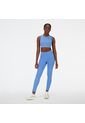 Top New Balance Original Shape Shield Crop Bra Azul Mujer de New Balance