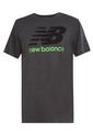 Camiseta New Balance Large Graphic Logo Gris de New Balance