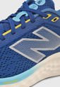 Tenis Running Azul-Marfil-Amarillo Neón new balance Fresh Foam Arishi v4 de New Balance