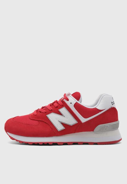 Tenis new balance 574 Rojo