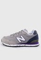 Tenis Lifestyle Gris-Blanco-Violeta New Balance 515 de New Balance