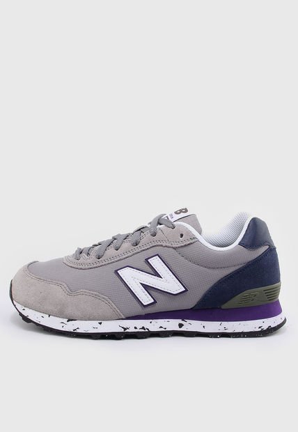 Tenis Lifestyle Gris-Blanco-Violeta New Balance 515