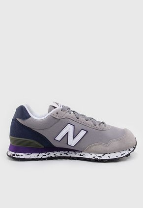 Tenis Lifestyle Gris-Blanco-Violeta New Balance 515